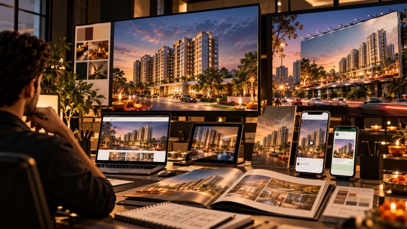 What Makes a Premium Festive Real Estate Campaign